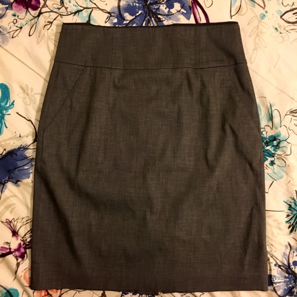 Tweed BANANA REPUBLIC Skirt - Brown Skirt - Picture 5 of 8
